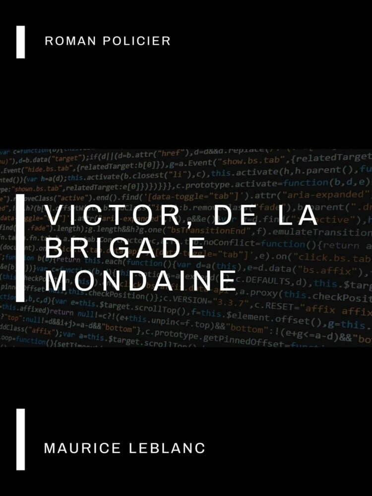Victor, de la Brigade Mondaine main product photo