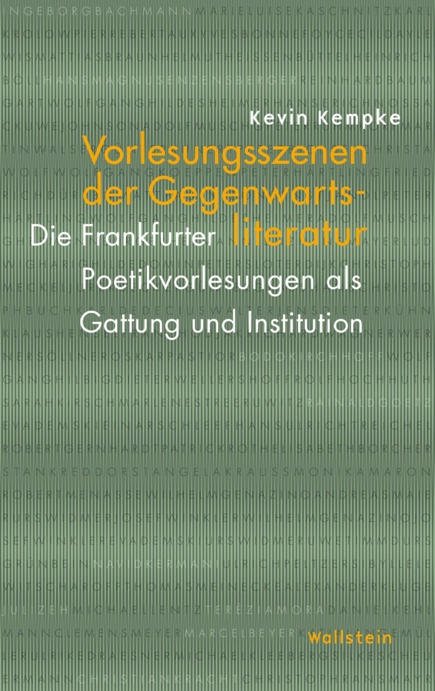 Vorlesungsszenen der Gegenwartsliteratur main product photo