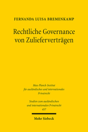 Rechtliche Governance von Zulieferverträgen
