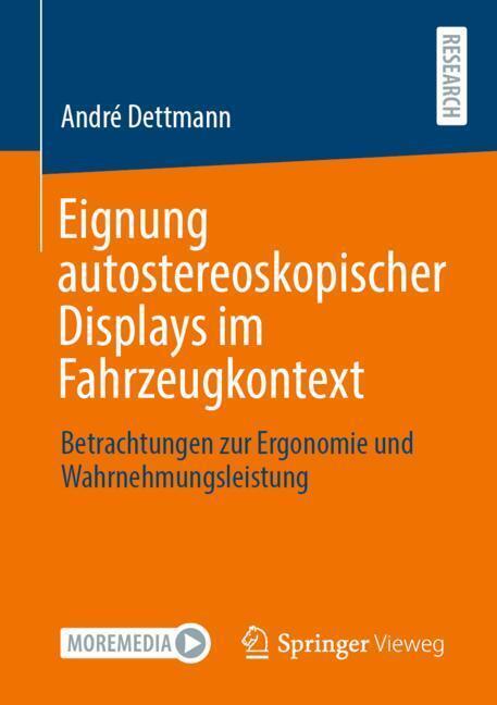 Eignung autostereoskopischer Displays im Fahrzeugkontext main product photo