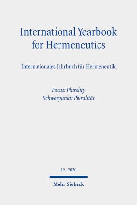 International Yearbook for Hermeneutics/Internationales Jahrbuch für Hermeneutik