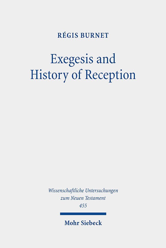 Exegesis and History of Reception main product photo