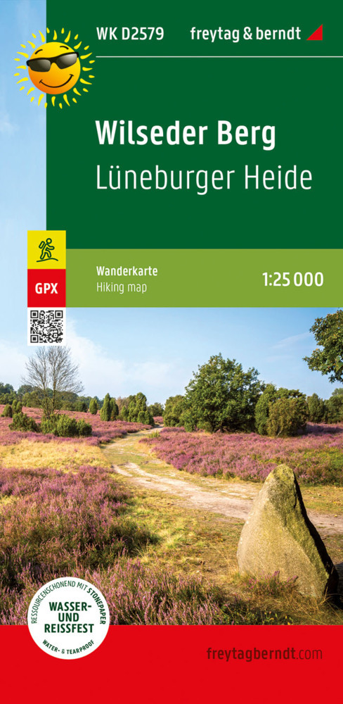 Wilseder Berg, Wanderkarte 1:25.000, freytag & berndt, WK D2579 main product photo