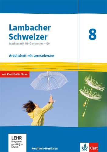 Lambacher Schweizer Mathematik 8 - G9. Ausgabe Nordrhein-Westfalen main product photo