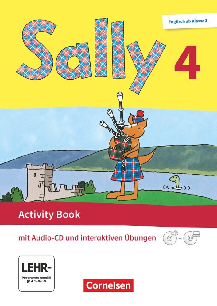 Sally - Englisch ab Klasse 3 - Allgemeine Ausgabe 2020 - 4. Schuljahr Activity Book mit interaktiven Übungen auf scook.de - Mit CD-ROM, Audio-CD und Portfolio-Heft main product photo