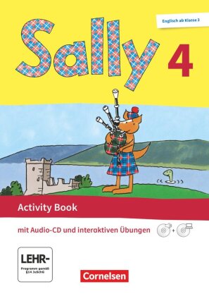 Sally - Englisch ab Klasse 3 - Allgemeine Ausgabe 2020 - 4. Schuljahr Activity Book mit interaktiven Übungen auf scook.de - Mit CD-ROM, Audio-CD und Portfolio-Heft
