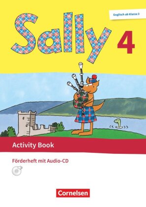 Sally - Englisch ab Klasse 3 - Allgemeine Ausgabe 2020 - 4. Schuljahr Activity Book: Förderheft - Mit Audio-CD und Portfolio-Heft