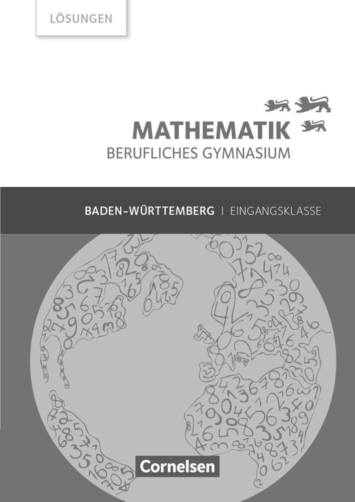 Mathematik - Berufliches Gymnasium - Baden-Württemberg - Eingangsklasse Lösungen zum Schülerbuch main product photo