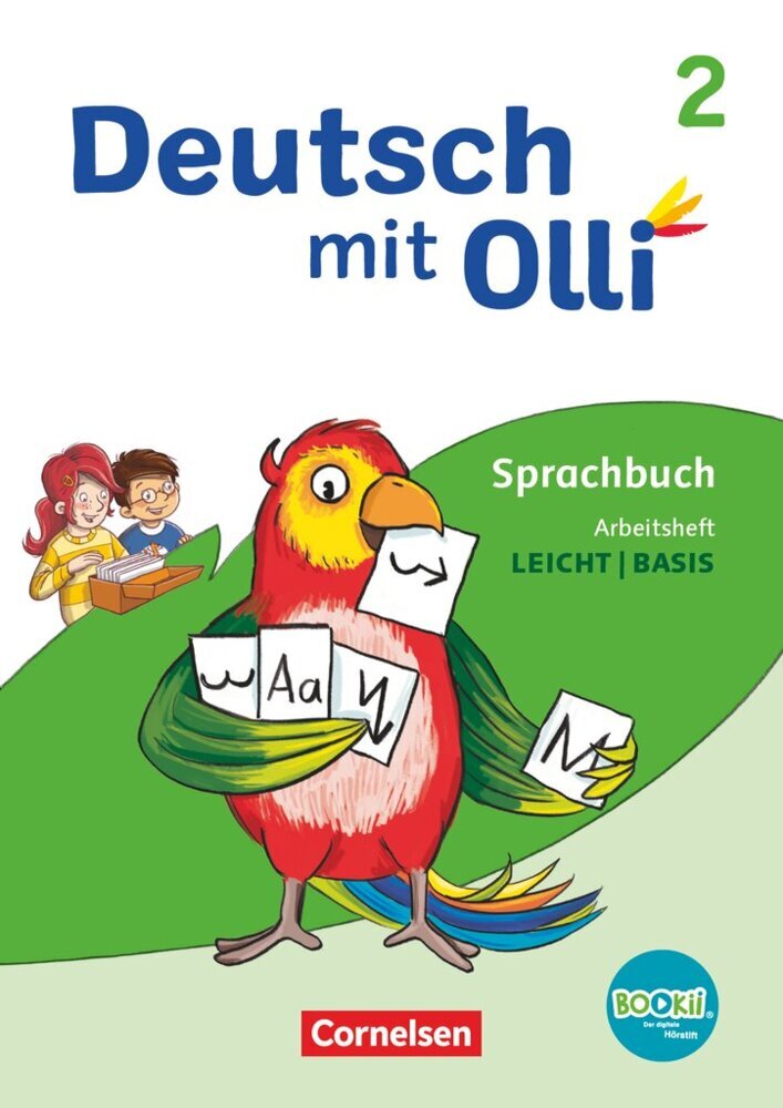 Deutsch mit Olli - Sprache 2-4 - Ausgabe 2021 - 2. Schuljahr Arbeitsheft Leicht / Basis - Mit BOOKii-Funktion main product photo