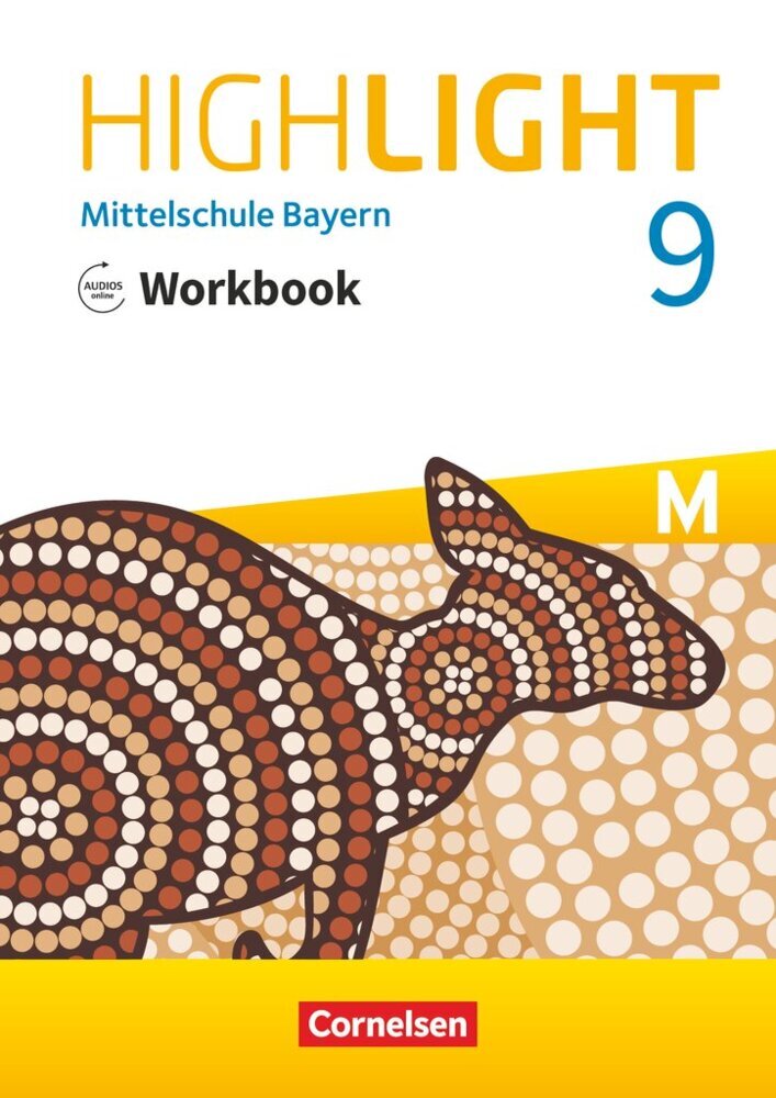 Highlight - Mittelschule Bayern - 9. Jahrgangsstufe Workbook mit Audios online - Für M-Klassen main product photo