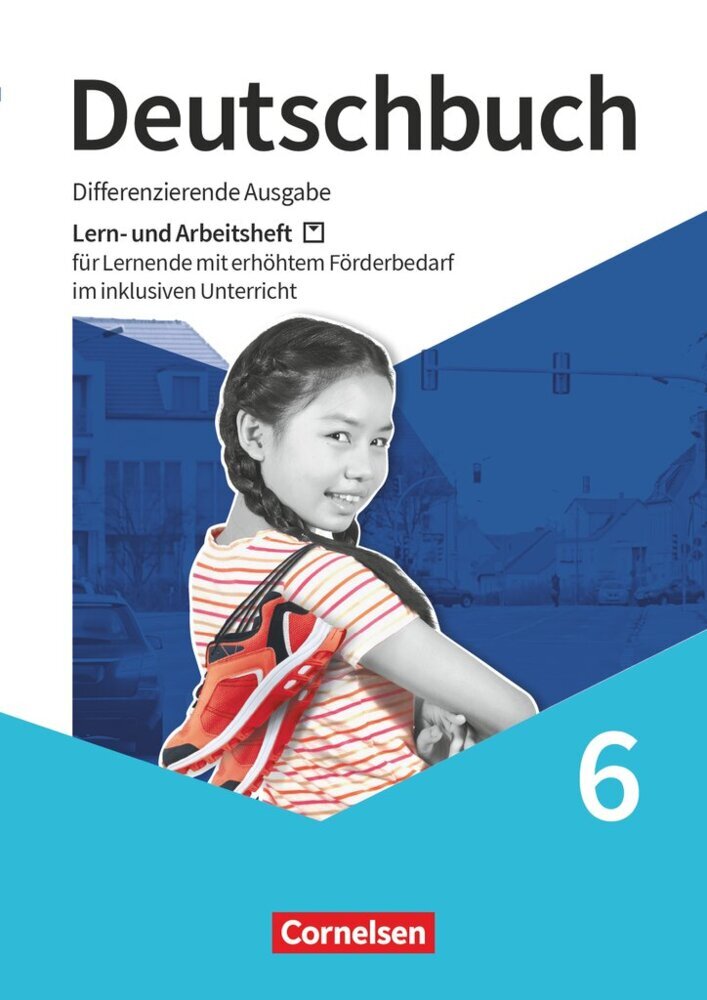 Deutschbuch - Sprach- und Lesebuch - Differenzierende Ausgabe 2020 - 6. Schuljahr Lern- und Arbeitsheft für Lernende mit erhöhtem Förderbedarf im inklusiven Unterricht - Arbeitsheft mit Lösungen main product photo
