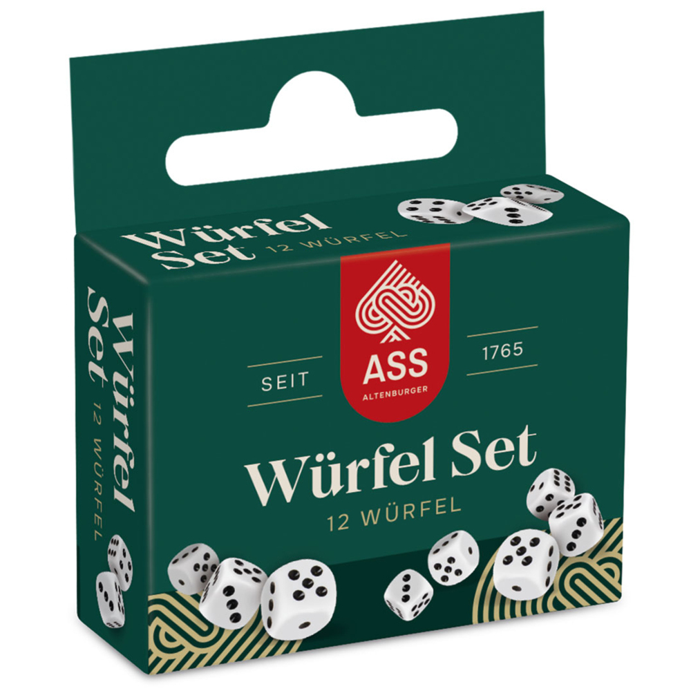 12 Augenwürfel in Faltschachtel main product photo