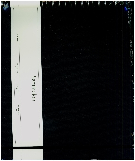 Semikolon Maxi Mucho Album black marine main product photo