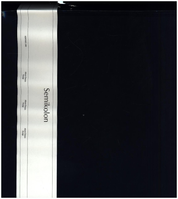Semikolon Album Classic XLarge marine main product photo