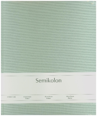 Semikolon Album Classic Medium moss (pastell grün)