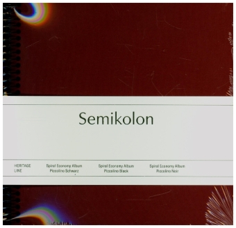 Semikolon Spiral Piccolino black burgundy