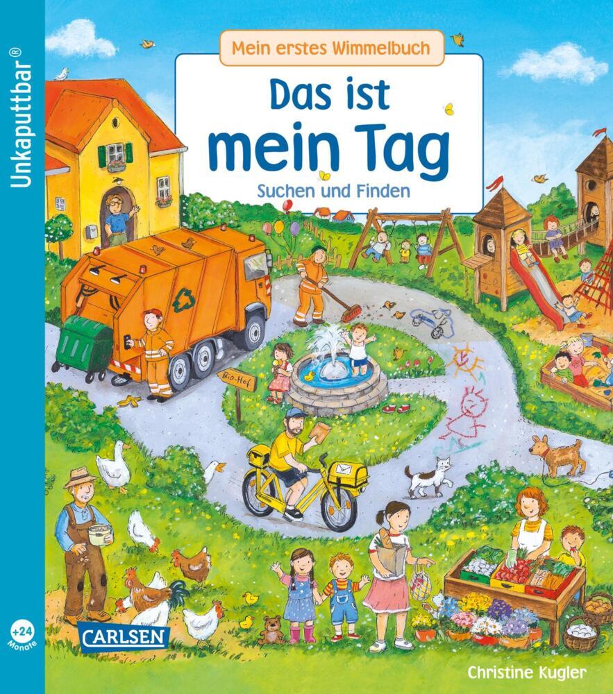 Unkaputtbar: Mein erstes Wimmelbuch: Das ist mein Tag main product photo