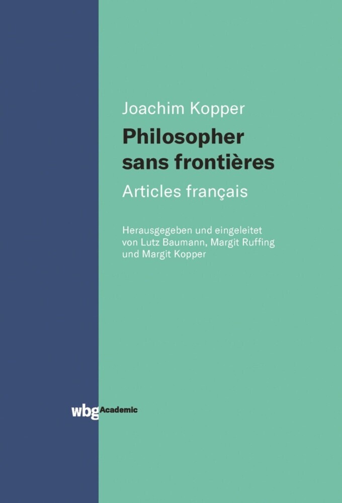 Philosopher sans frontières - Articles francais main product photo
