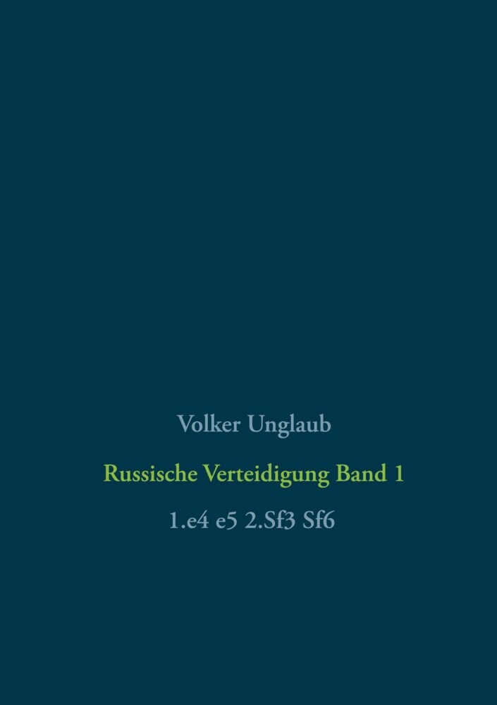 Russische Verteidigung Band 1 main product photo