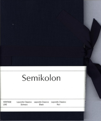 Semikolon Leporello Classico marine