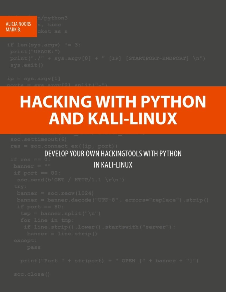 Hacking with Python and Kali-Linux main product photo
