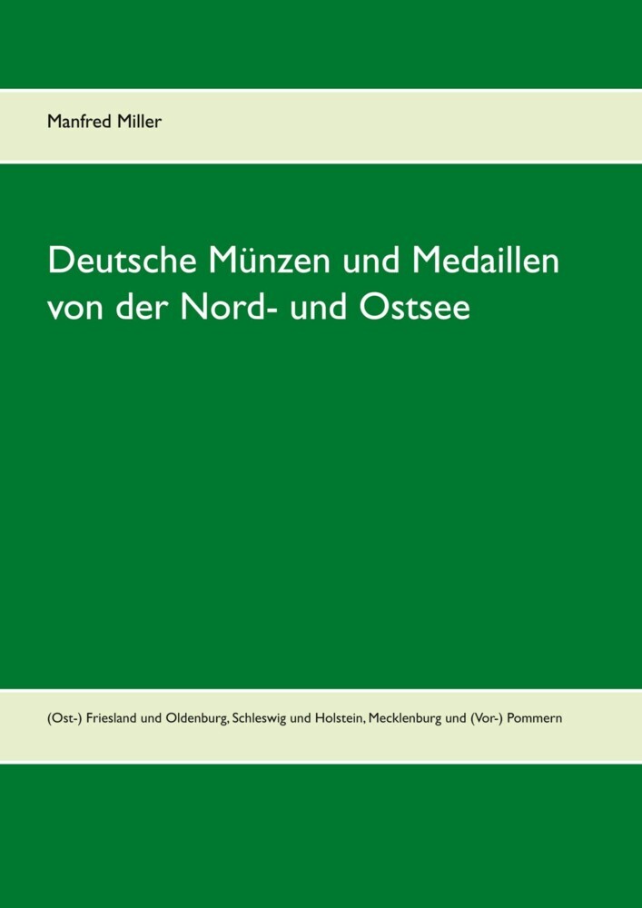 Deutsche Münzen und Medaillen von der Nord- und Ostsee main product photo