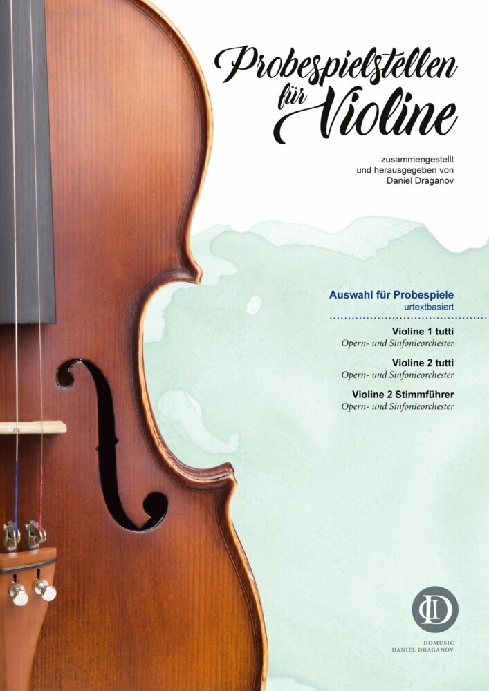 Probespielstellen für Violine main product photo