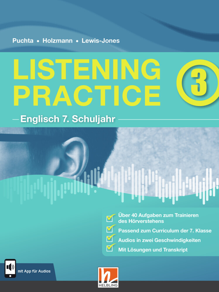 Listening Practice 3. Heft inkl. HELBLING Media App main product photo