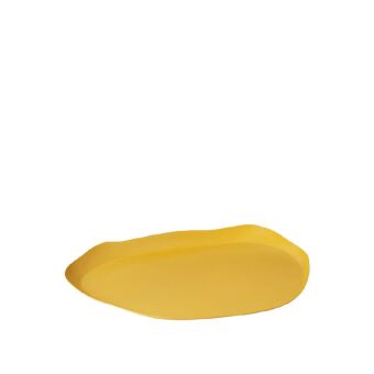 Broste copenhagen Platte 'Mie' Tawny Olive Yellow