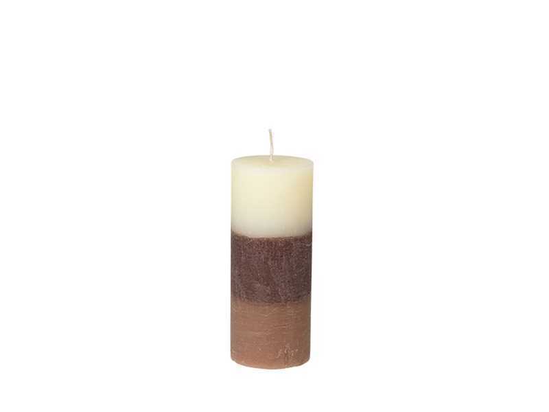 Broste copenhagen Blockkerze Rustik 'Rainbow' Espresso Martini main product photo