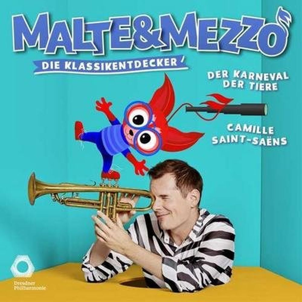 Malte & Mezzo - Karneval der Tiere, 1 Audio-CD main product photo
