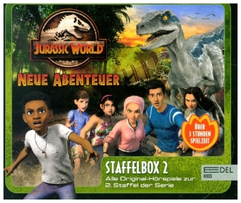Jurassic World - Neue Abenteuer. Staffel.2, 3 Audio-CD
