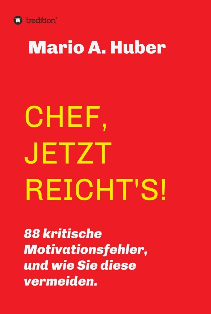 CHEF, JETZT REICHT'S! main product photo