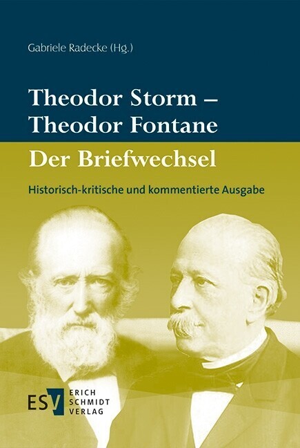 Theodor Storm - Theodor Fontane Der Briefwechsel main product photo