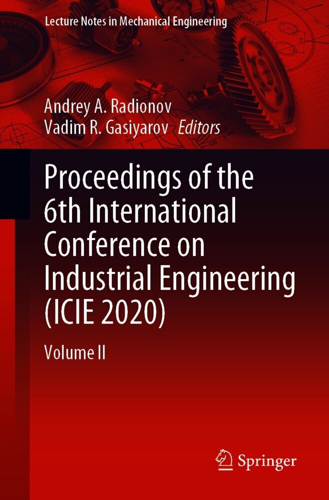 Proceedings of the 6th International Conference on Industrial Engineering (ICIE 2020) main product photo