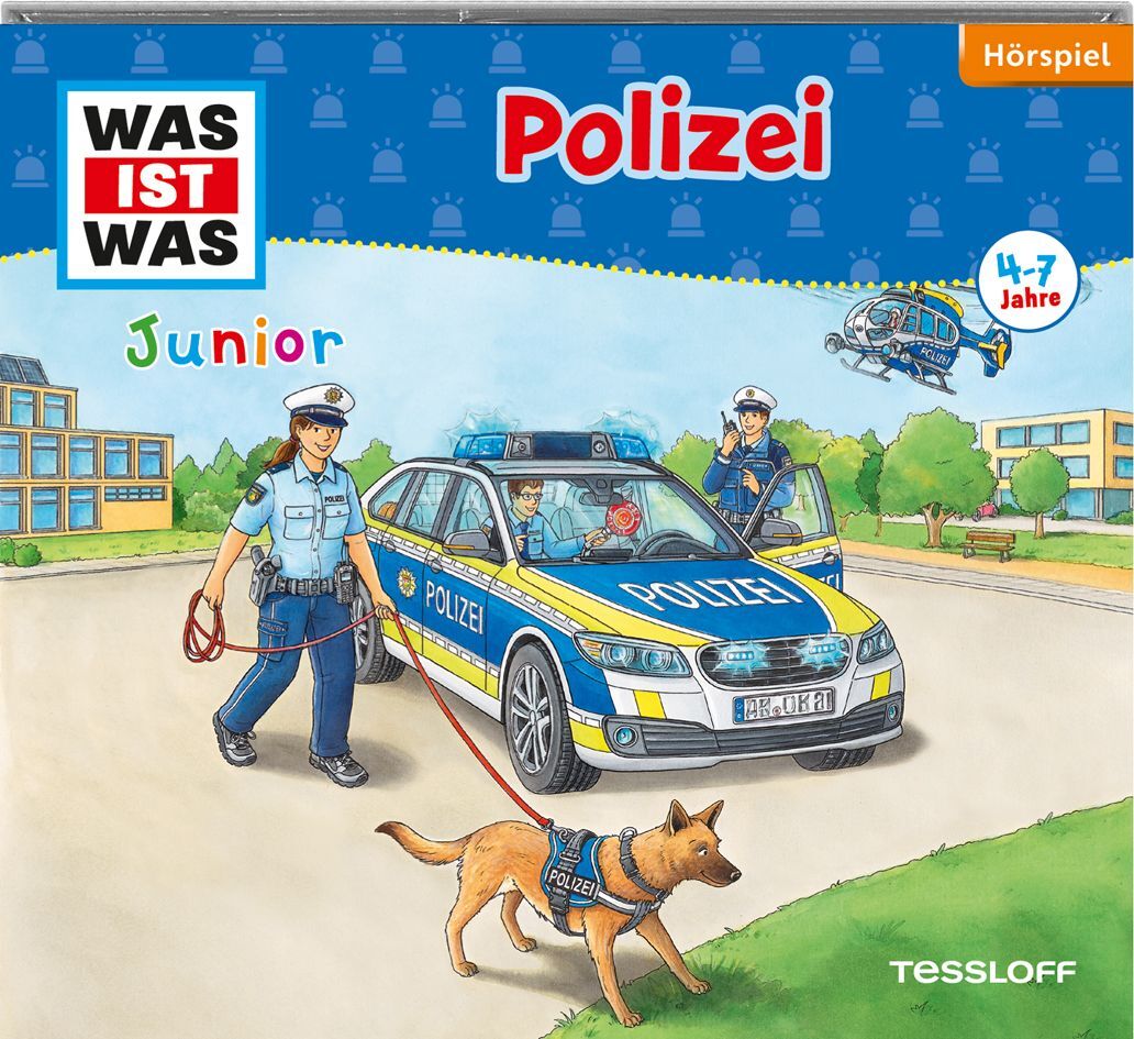 WAS IST WAS Junior Hörspiel: Polizei, Audio-CD main product photo