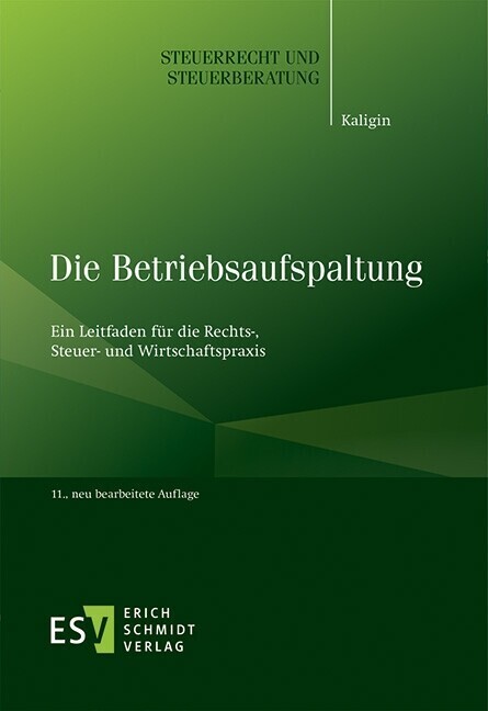 Die Betriebsaufspaltung main product photo