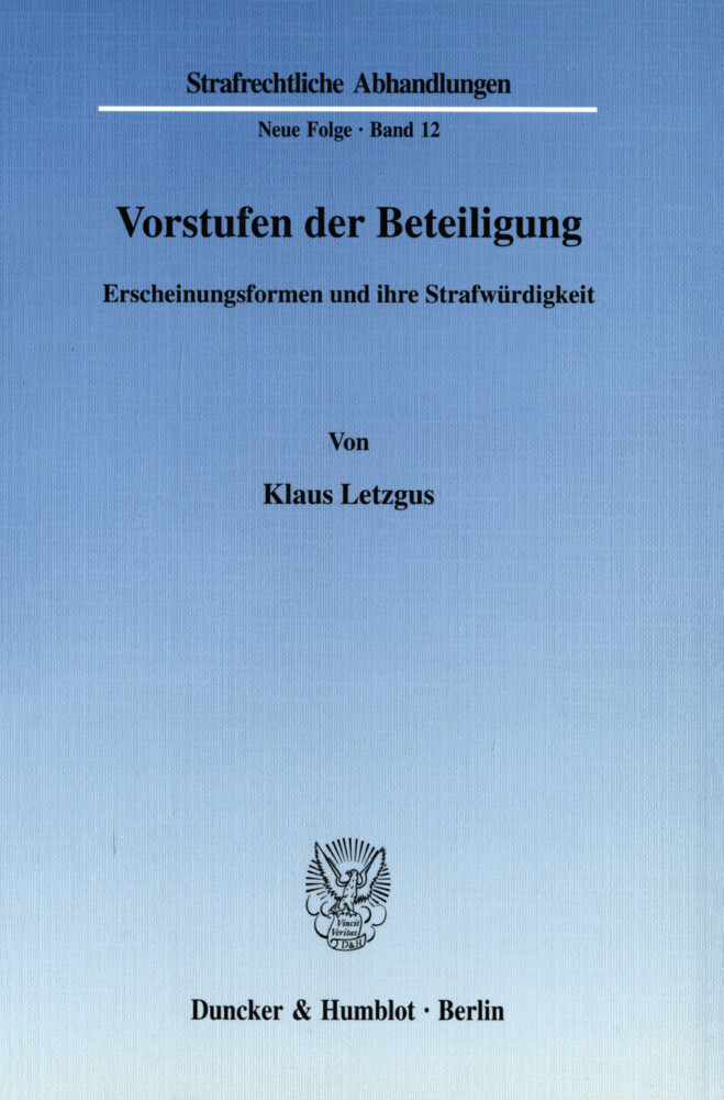 Vorstufen der Beteiligung. main product photo