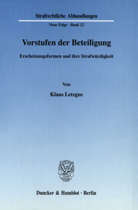 Vorstufen der Beteiligung.