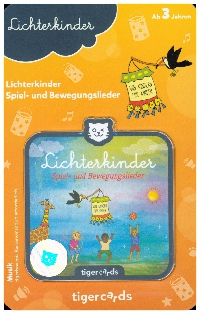 tigercard - Lichterkinder: Spiel und Bewegungslieder main product photo