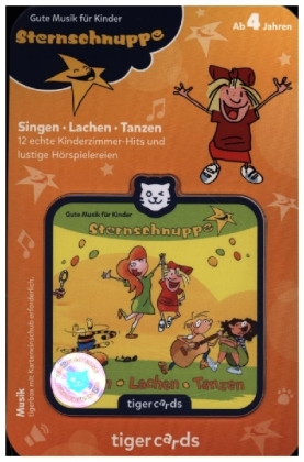 tigercard - Sternschnuppe - Singen, Lachen, Tanzen - Exklusive Zusammenstellung