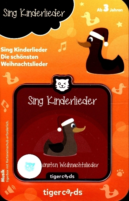 tigercard - Sing Kinderlieder - Die schönsten Weihnachtslieder main product photo
