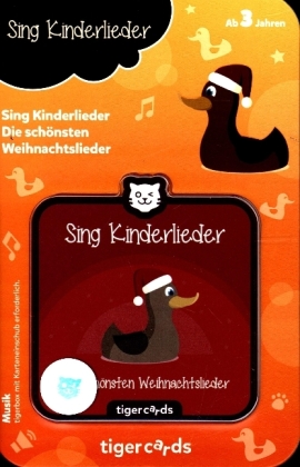 tigercard - Sing Kinderlieder - Die schönsten Weihnachtslieder