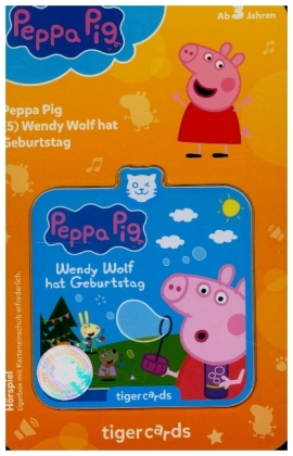 tigercard - Peppa Pig - Wendy Wolf hat Geburtstag