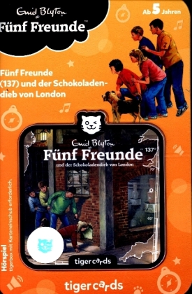 tigercard - Fünf Freunde - und der Schokoladendieb von London