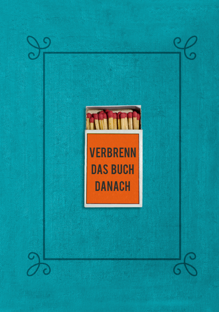 Verbrenn das Buch danach - Ein Ausfüllbuch für Erwachsene (Hardcover) main product photo