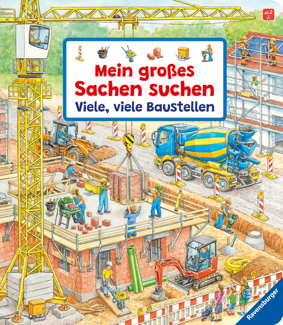 Mein großes Sachen suchen: Viele, viele Baustellen main product photo