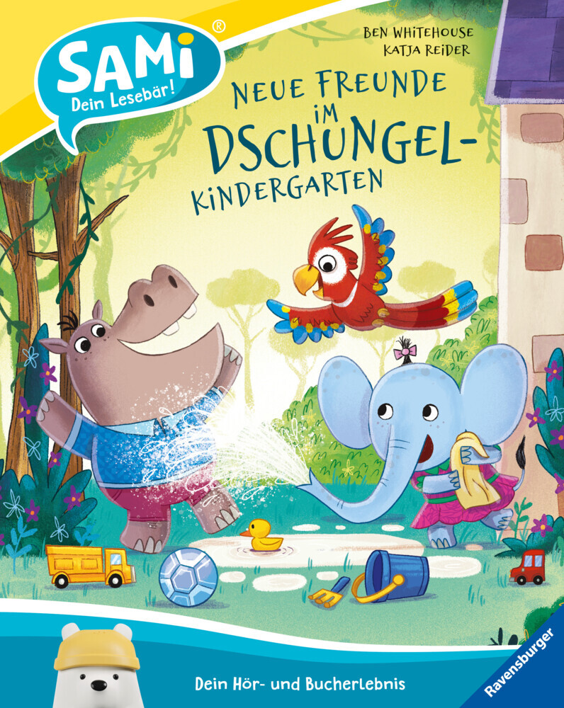 SAMi - dein Lesebär - Neue Freunde im Dschungel-Kindergarten main product photo