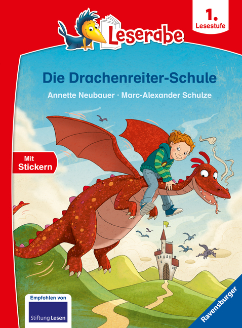 Leserabe 1. Lesestufe - Die Drachenreiter-Schule main product photo