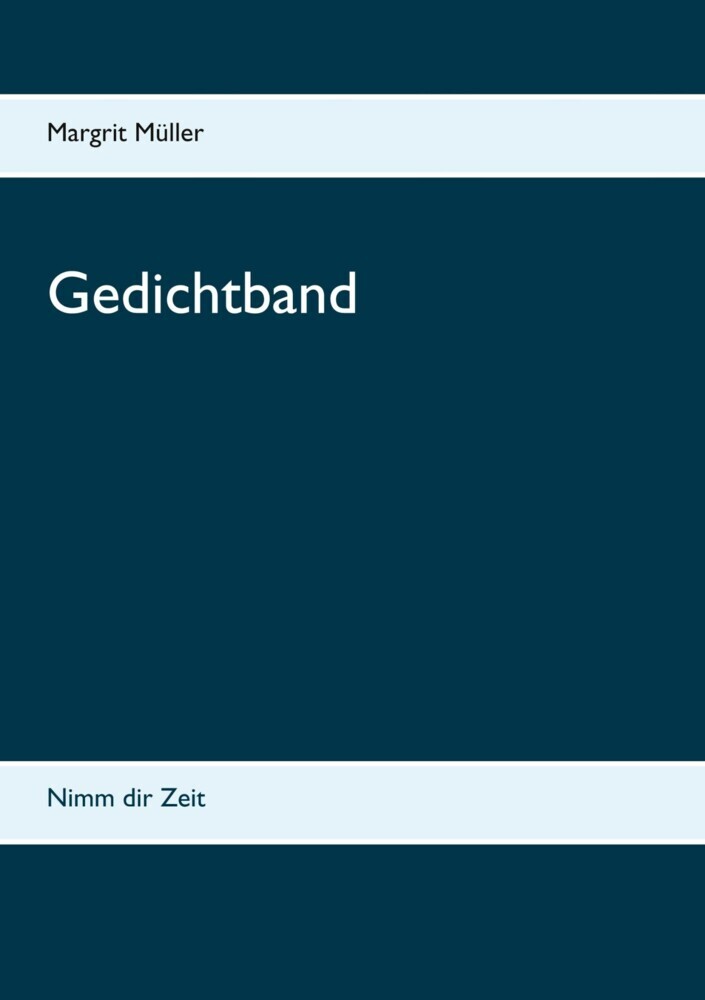 Gedichtband main product photo